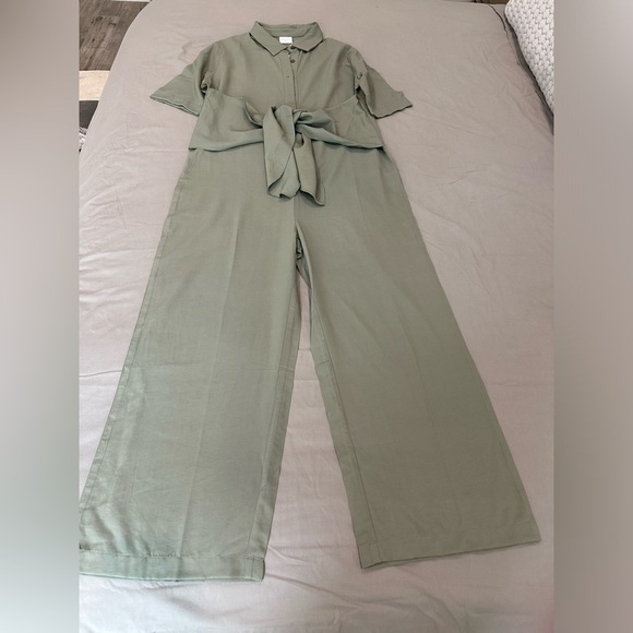 Silk & Salt, Jumpsuit, Size L, Never Worn - Picture 3 of 12